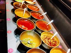 自助调料区-九鼎轩脆毛肚火锅(徐州苏宁店)