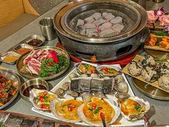 -围炉肉舍•炭烤活鳗•丹东海鲜烤肉(步行街店)