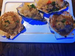 扇贝生蚝组-三个蒙古大叔羊肉串(大宁店)