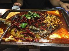 -探鱼·鲜青椒爽麻烤鱼(广州花都来又来店)