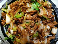 葱爆羊肉-北平盛世·新京菜·北京烤鸭(劲松·双井店)