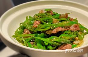 Stir-Fried Pork with Green Pepper
