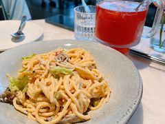 鸡肉奶油蘑菇意面-慕境Moment Space·Fresh(33小镇店)