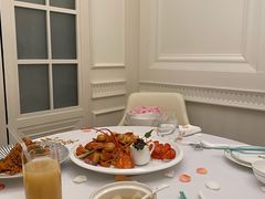 菜胆竹笙炖花胶-火璽·園