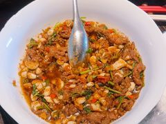 18秒茶油生炒黄牛肉-玖五京菜(杭州城北万象城店)