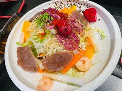 牛舌虾仁色拉-谷牛和牛烤肉(漕河泾印象城店)