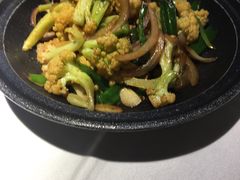 小炒有机花菜-雲蜀龙阁·金牌水煮鱼(方庄店)