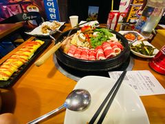 部队火锅-咕咕站韩国料理(紫金港店)