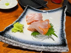 三文鱼大腹刺身-千代武日本料理(爱建店)