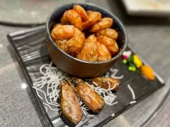 元宝煎红虾-御花园·粤菜·海鲜火锅(中山公园店)