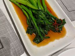 油淋油麦菜-上海宝华喜来登酒店·采悦轩中餐厅