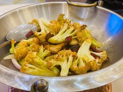 猪油渣炒花椰菜-北海渔村酒楼·粤菜海鲜点心(新华店)