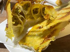 韭黄牛肉锅贴-海荣锅贴馆(五味十字店)