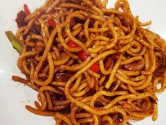 黑椒牛柳炒乌冬面-高第街56号餐厅(银座商城玉函店)