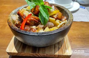 Black Truffle Stir-fry Chicken