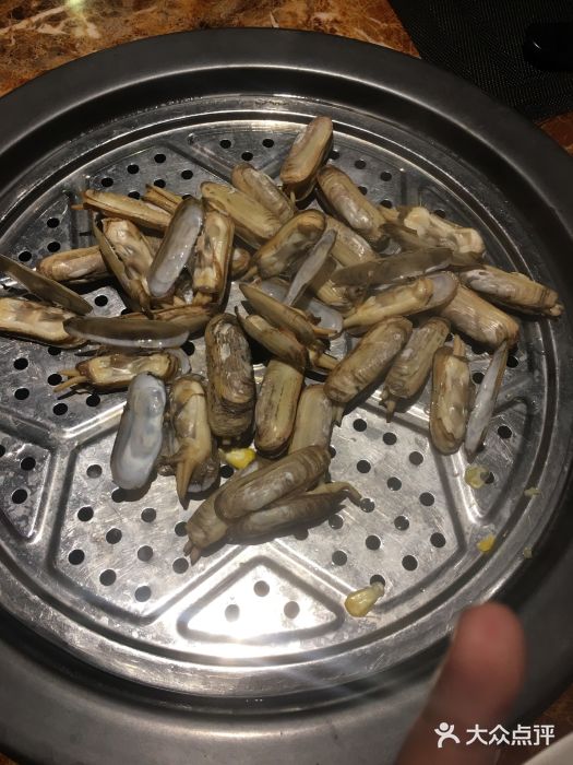 船奇蒸汽海鲜·闽菜(八市海鲜总店)老蛏酱油水图片