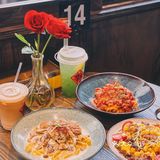 终于来打卡福记手工意面🍝