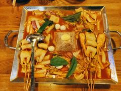 鱼饼火山炒年糕-包装马车·韩国料理·포장마차