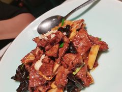 传统爆三样-北平楼·烤鸭·北京菜(牡丹园店)