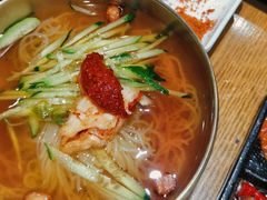 冷面-韩阳王石板烤肉