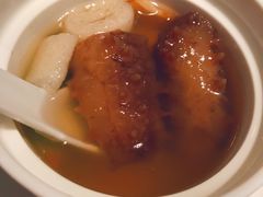 清汤松茸炖辽参-苏浙汇(古北店)