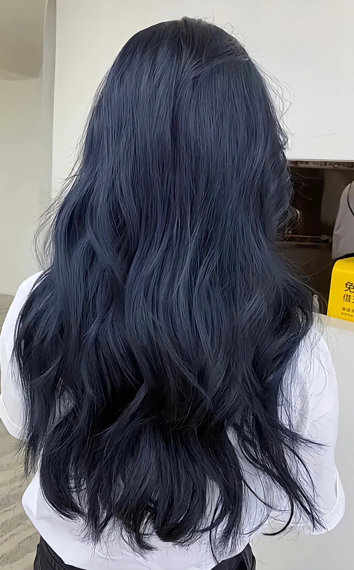 显白蓝黑,一款冷色系发色