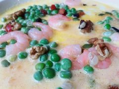 咸蛋黄虾仁蒸蛋-尚岛私房菜(西方巷店)