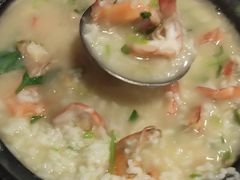 鲜虾干贝砂锅粥-肉神潮汕卤鹅