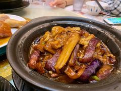 鱼香茄子煲-新宝餐厅(流塘店)