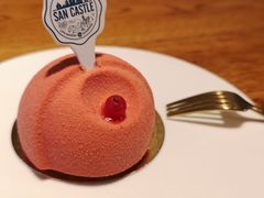 覆盆子慕斯-SEN CASTLE城堡西餐(创意设计中心店)