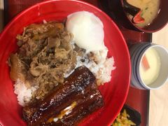 牛肉鳗鱼双拼丼-食其家·牛丼咖喱(太阳宫店)