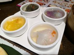 花旗参四色虾饺-敦煌喜宴(万达广场店)