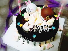 情侣布朗熊-卡漫莫尼蛋糕(徐汇店)