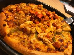 铁盘麻辣小龙虾披萨-必胜客(吾悦国际广场店)