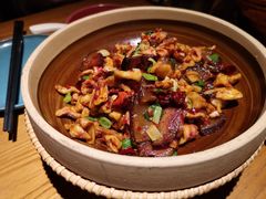 土萝卜干炒土腊肉-吃饭皇帝大(合生汇店)