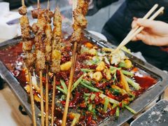 -宝记烧烤·碳锅羊肉·羊蝎子火锅·夜食社(文体路创始店)