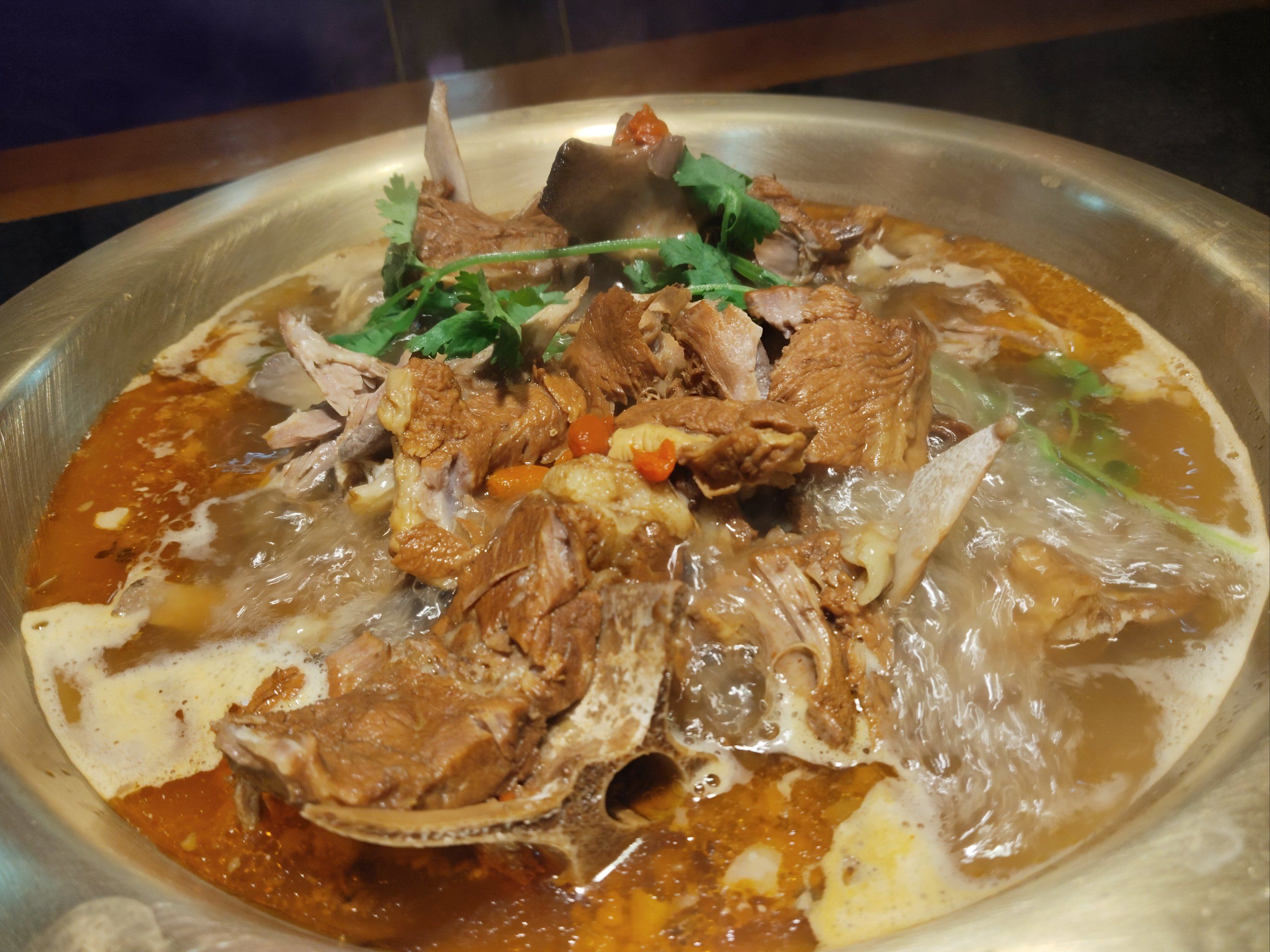 用叫外卖的钱吃一顿羊蝎子