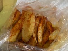 炸土豆-老光明岗琼甜茶馆