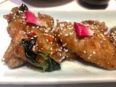 九层塔京酱鸡翅-卯时·龙光雅宴·精致锡帮菜(惠山古镇店)