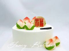 -卡比儿童蛋糕·心意定制·低脂零卡糖动物奶油FancyBALLOON(滨海店)