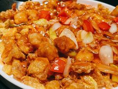 咕噜肉五柳炸蛋-桂小厨广西菜(水晶城店)