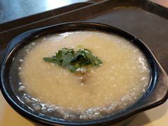 牛肉片鸡蛋粥-十三道烧烤(保利西街店)