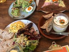 巴黎火腿鸡蛋芝士蘑菇可丽饼-RAC BAR(安福路店)