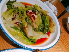 豉汁生菜-费大厨辣椒炒肉(万家丽一店)