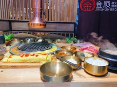 自助取餐区-金顺韩式烤肉·网红烤肉店(广利路店)