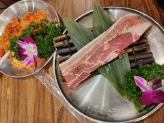 -明洞阿姨·韩式酱蟹烤肉·创意料理(三元桥店)