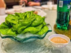 有机奶白菜生吃-西安饭庄·非遗陕菜(钟楼店)