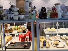 面包甜点陈列柜-执茶识麦(万达华府店)