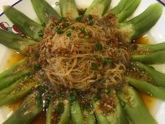 蒜蓉粉丝蒸丝瓜-九头鸟酒家(四道口店)