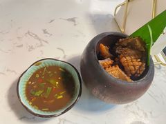 炸猪皮-浩海火烧云傣家菜(蓝港店)